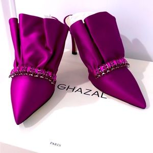 GHAZAL paris fashion shoes made in ITALY. Brand NEW. Come With dustbag and box.